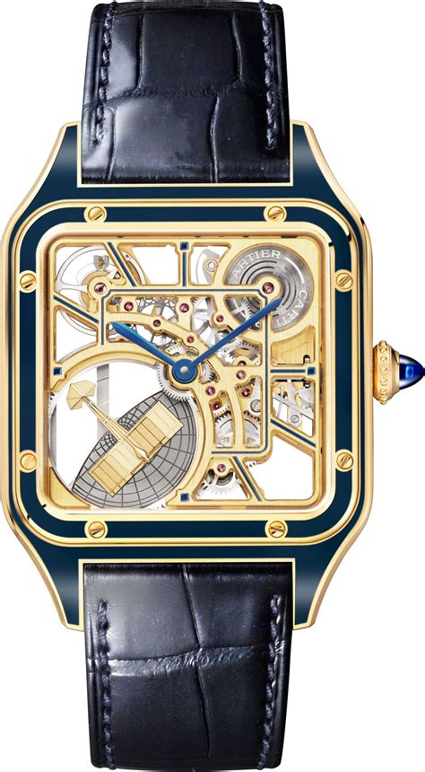 montre cartier santos dumont homme|cartier santos watch size guide.